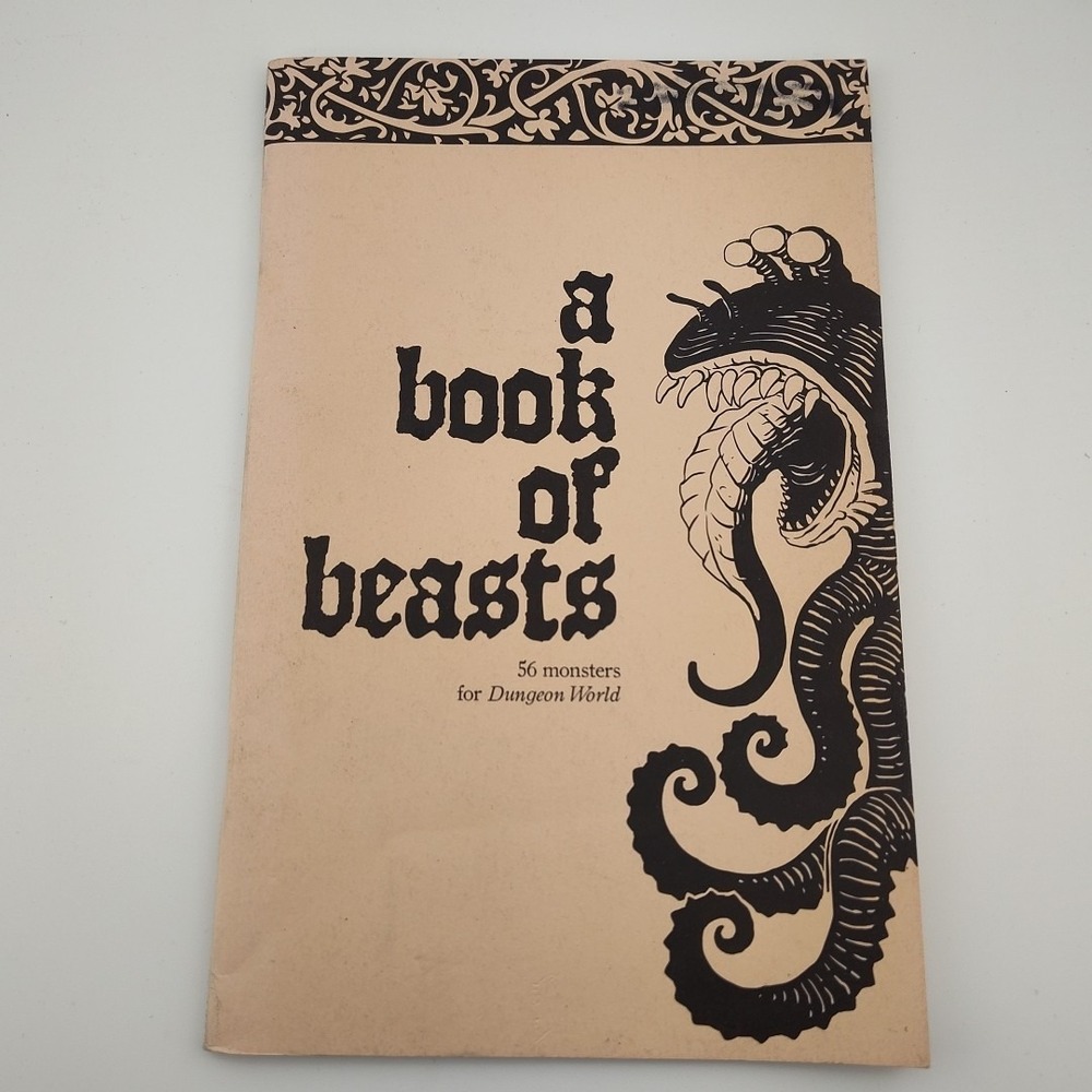 A Book of Beasts characters fantasy role playing mythical creatures